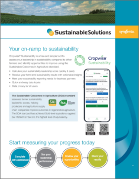 PDF Cover Cropwise Sustainability SellSheet Grower