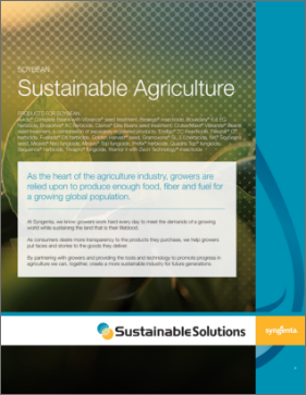 PDF Cover Sustainable Agriculture Soybean